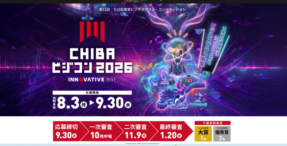CHIBAビジコン2026のチラシ画像