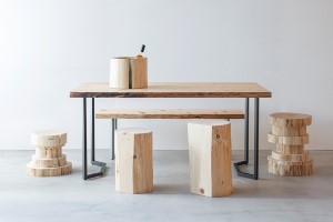 四万十ヒノキの間伐材を使った「SHIMANTO HINOKI FURNITURE WORKS」