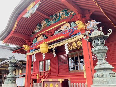 関東一円を見渡す天空の神社、武蔵御嶽神社