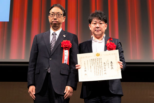 昨年12月の「第23回Japan Venture Awards」で中小企業庁長官賞を受賞